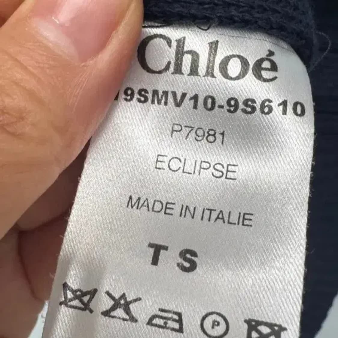 끌로에 소브에 가디건 재킷 네이비 85 상품이미지6