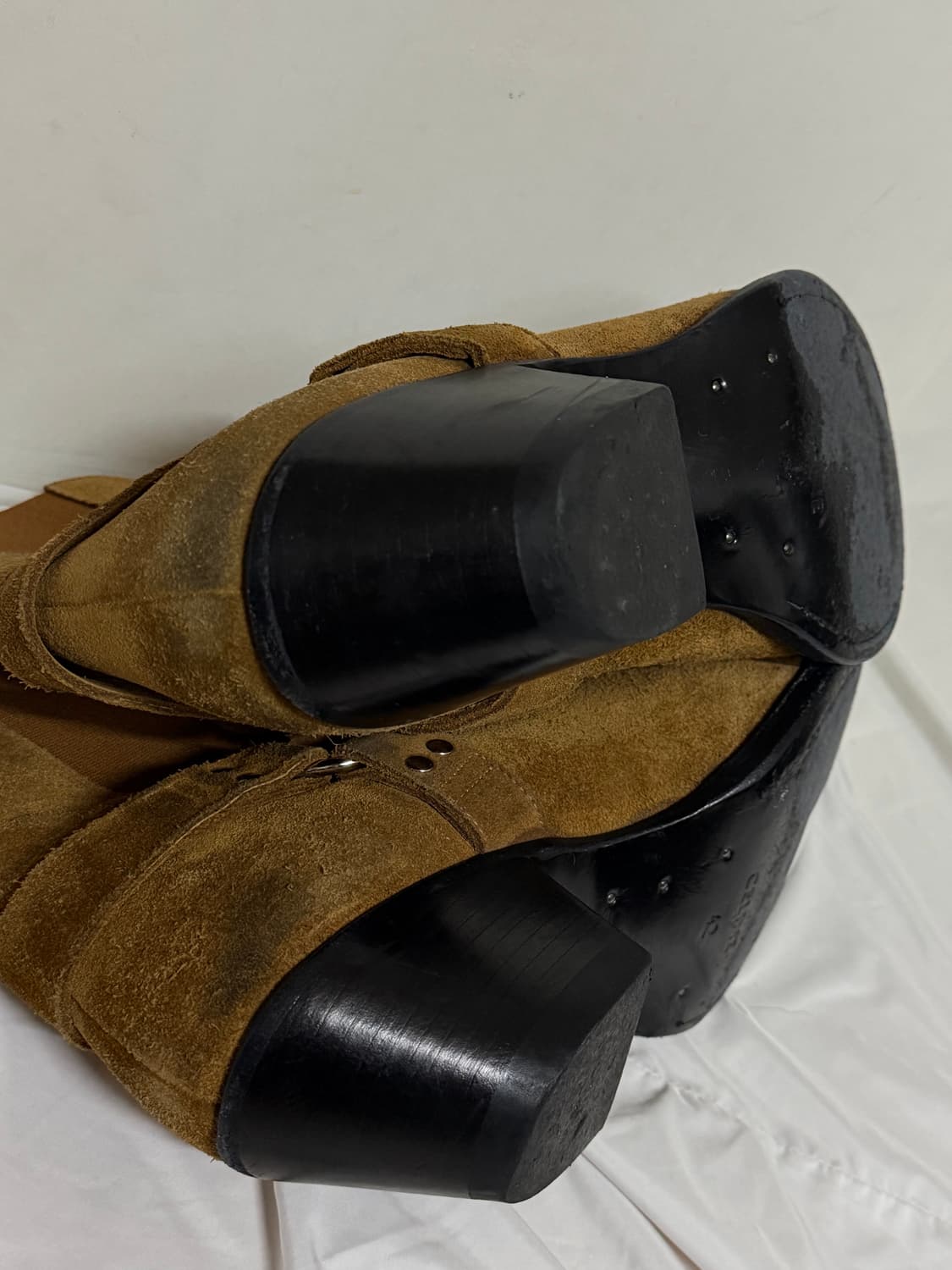 셀린느 스웨이드 모터사이클 앵클 부츠 상품이미지6