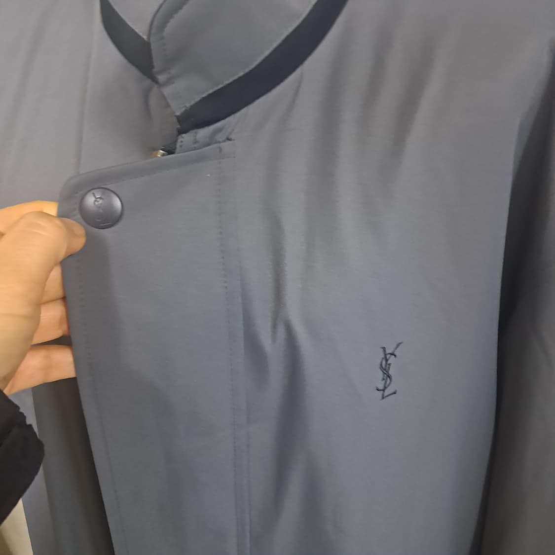 입생로랑 YSL 리버시블 빈티지 자켓 블루종 집업 점퍼 105 상품이미지10