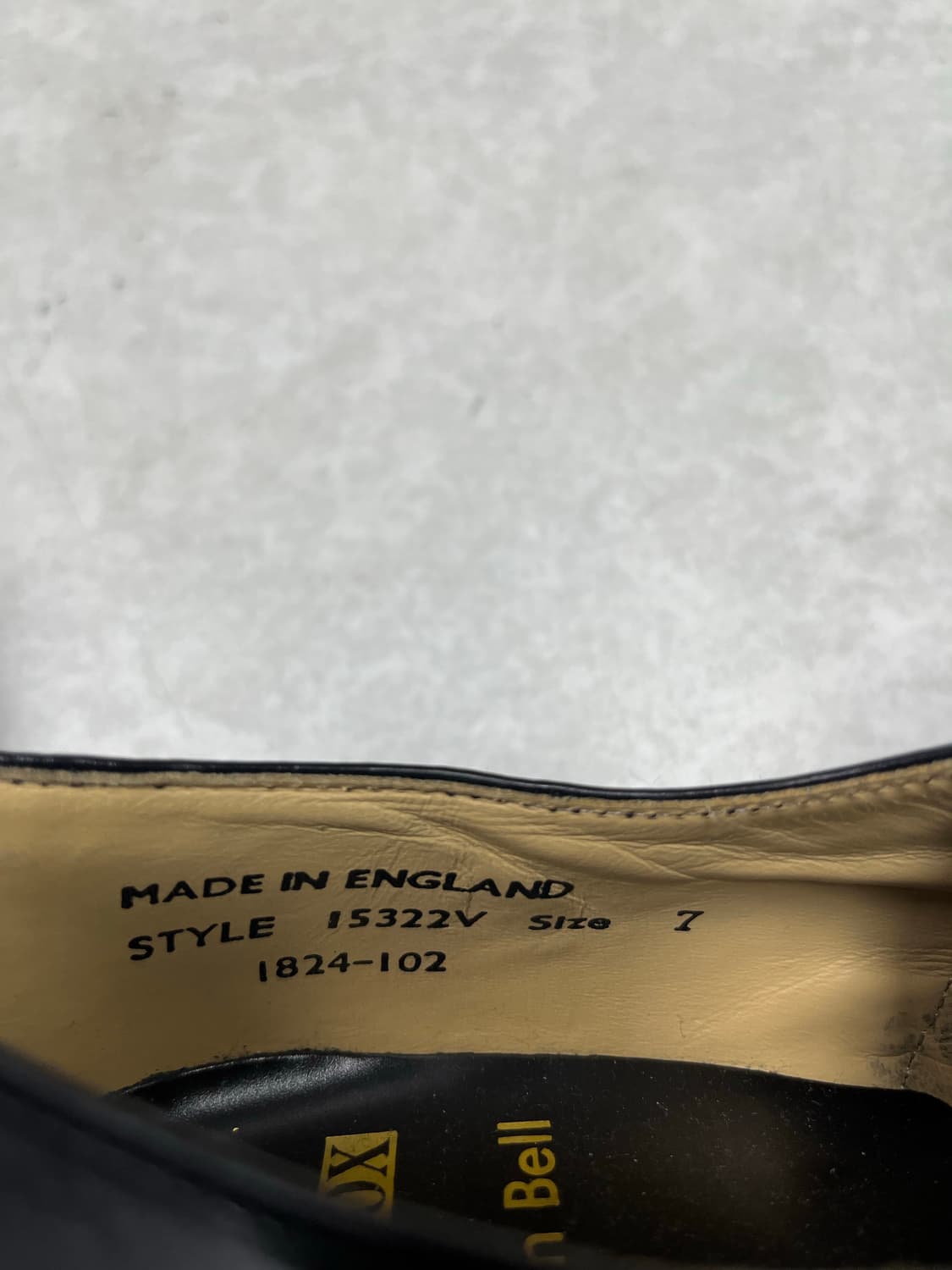 앤더슨벨 X 조지콕스 포인트 토 스트랩 슈즈 상품이미지3