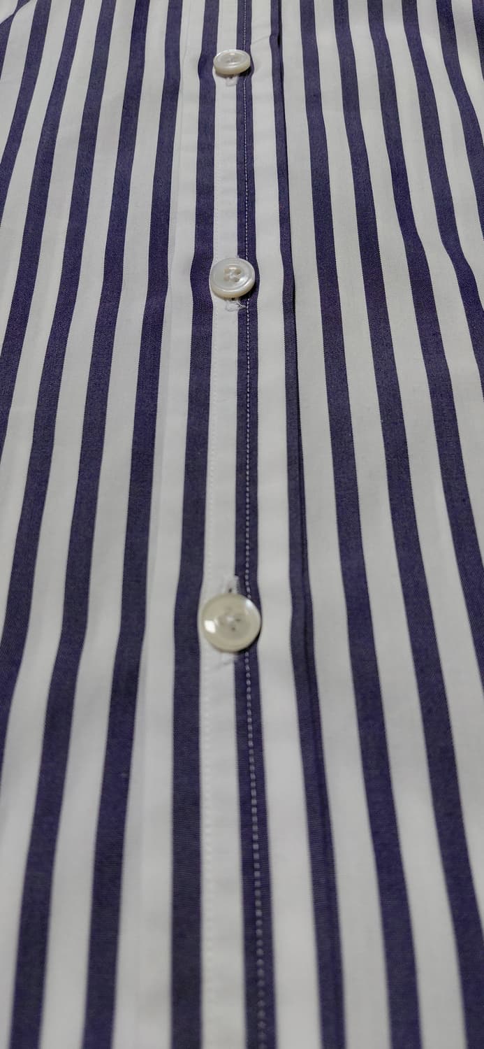 할인! 브릴라 퍼 일 구스토 x 토마스 메이슨 스트라이프 셔츠 (40) 상품이미지10