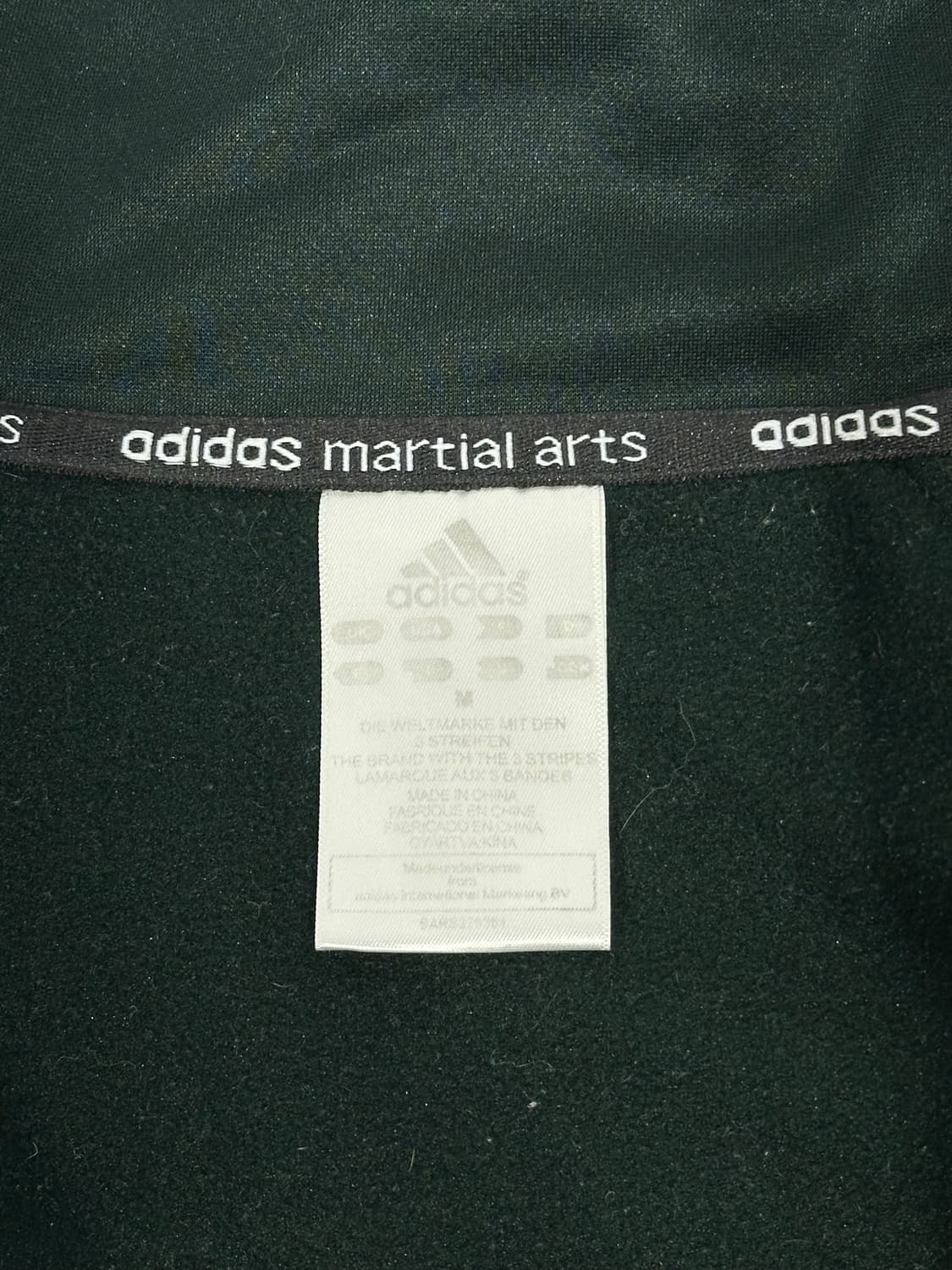 아디다스 그린 화이트 삼선 트랙탑 져지 M 상품이미지7