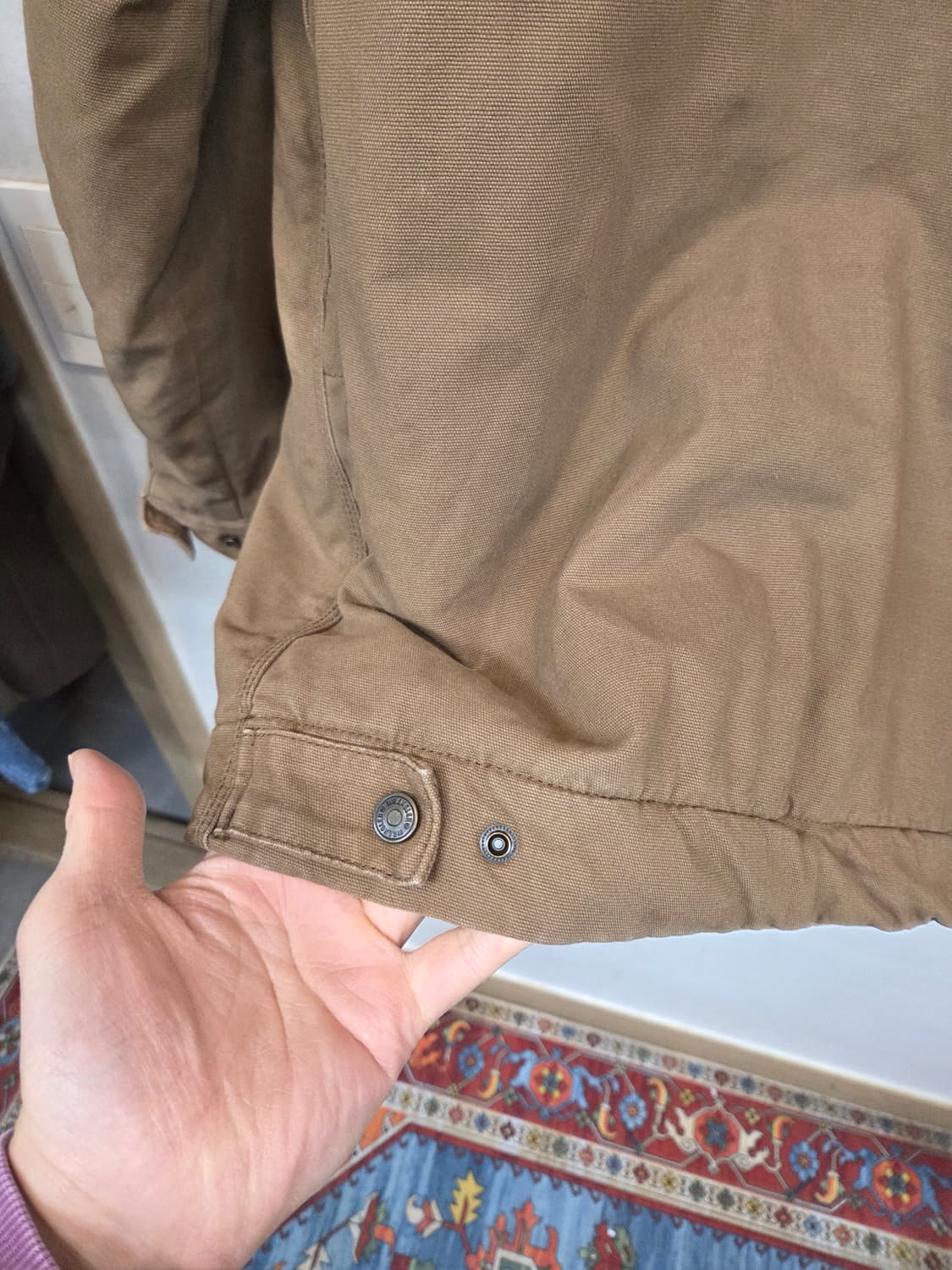 랭글러 빈티지 코듀로이 카라 안감누빔 워크웨어 자켓 xl 상품이미지3