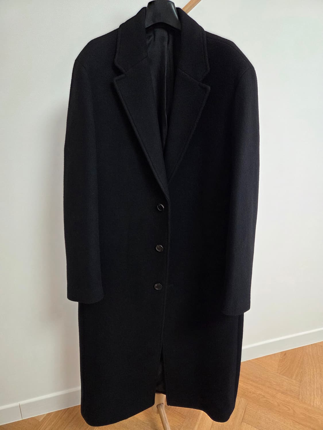 vivastudio 캐시미어 롱코트 블랙 L 상품이미지1