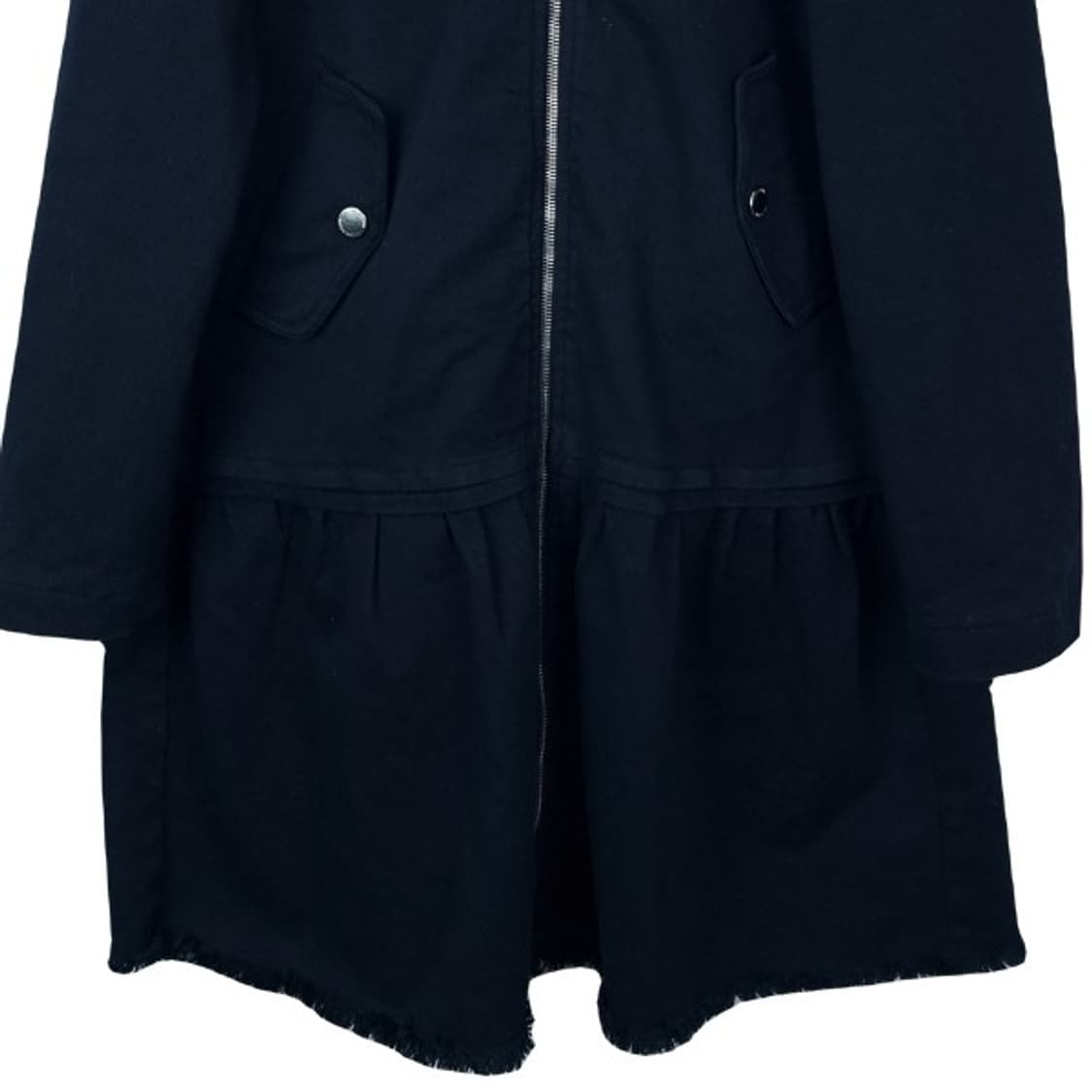 [러브 모스키노] 코튼 집업 코트 네이비 P01236 상품이미지5