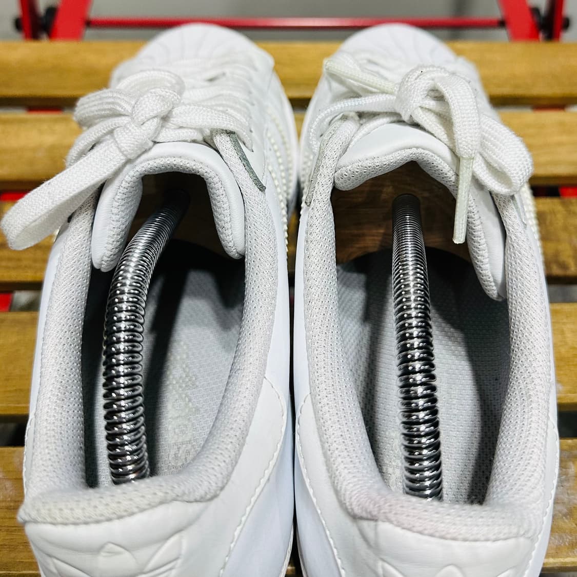 255) 아디다스 운동화 남성 남자 신발 슈퍼스타 화이트 상품이미지5