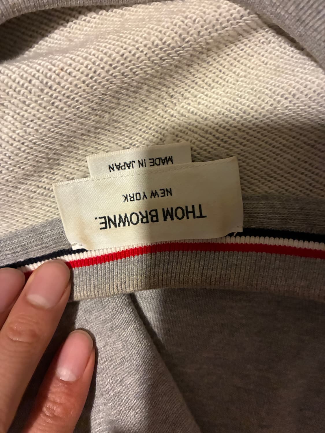 Thom Browne 엔지니어드 크루넥 스웨트셔츠 상품이미지4