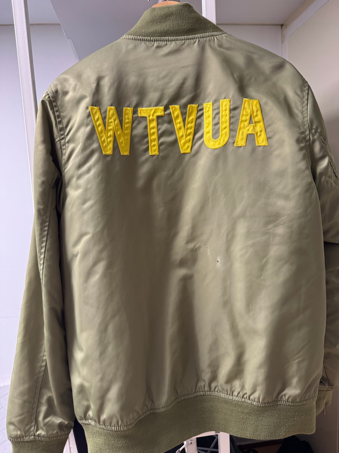 WTAPS 더블탭스 WTVUA MA-1 자켓[XL] 상품이미지3