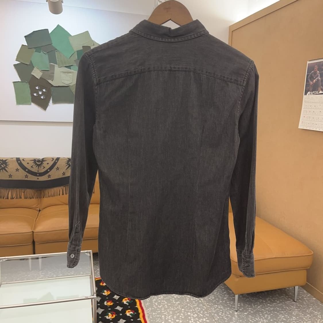 폴로 랄프로렌 캐주얼 자수로고 빈티지 피그먼트 셔츠 4 C08323 상품이미지4