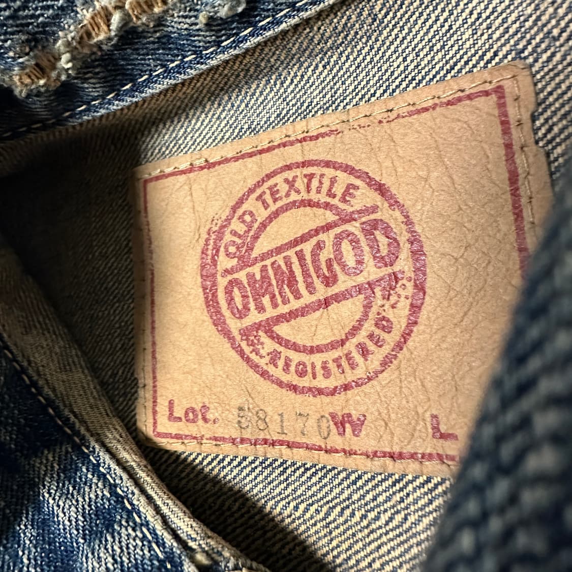 OMNIGOD type 2 denim jacket japan made 상품이미지3