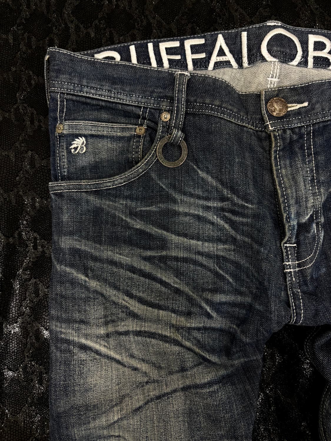 “BUFFALO BOBS” 00’s Crack Design Denim P 상품이미지3