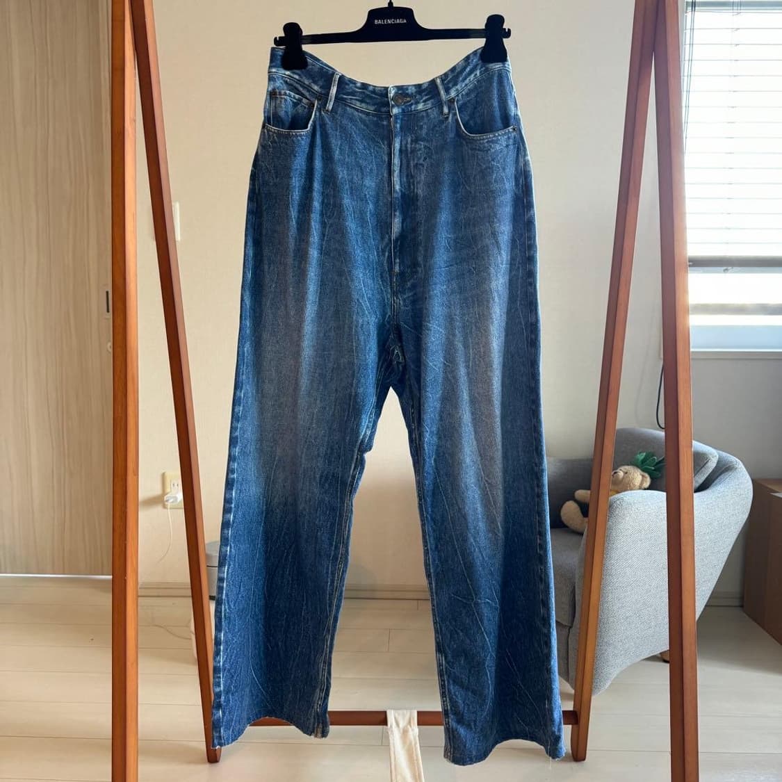 [M] 발렌시아가 홈웨어 트롱프뢰유 팬츠 상품이미지1