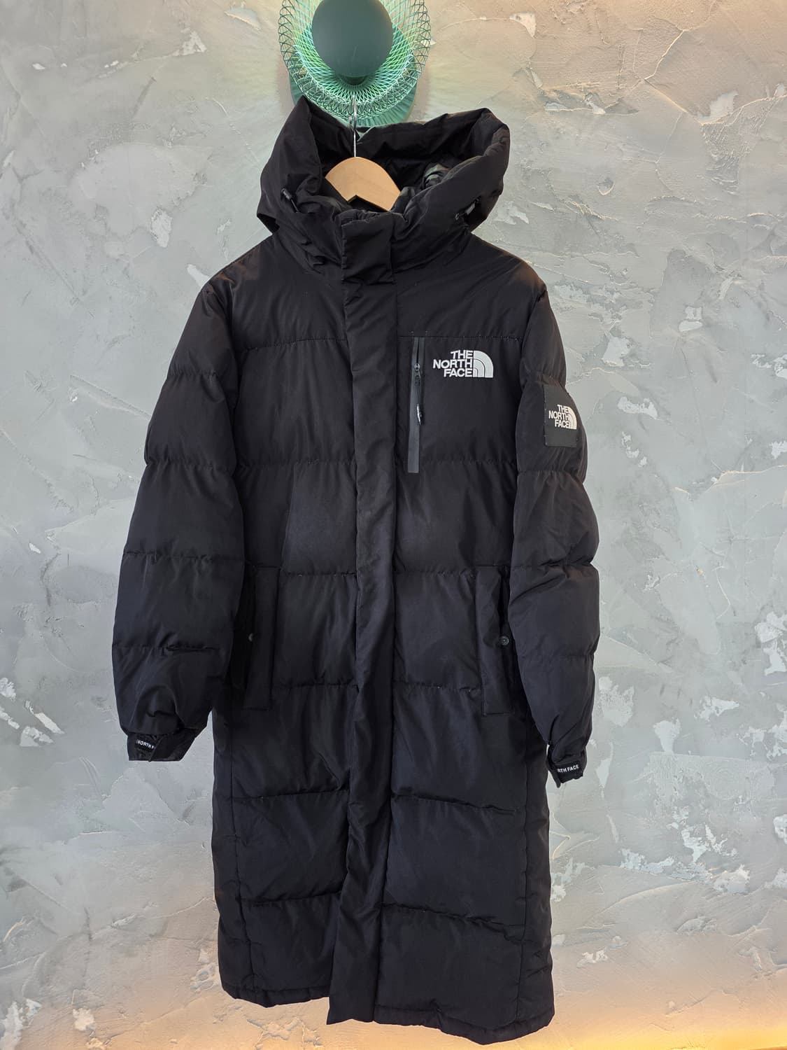 노스페이스 롱패딩 블랙 색상 S(90) 상품이미지1