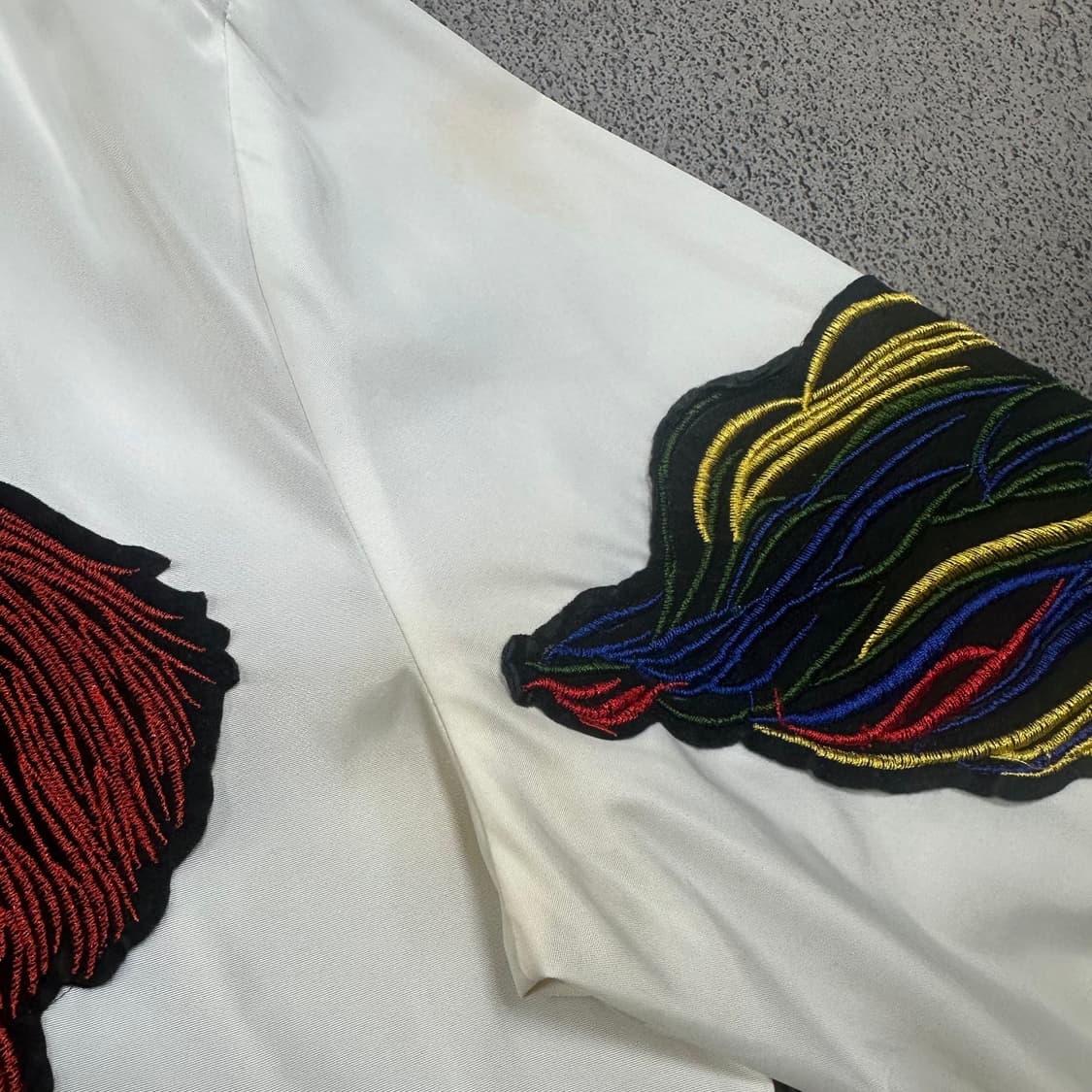 ✨ (바배) 빈티지 닭 자수 스카쟌 자켓 상품이미지4