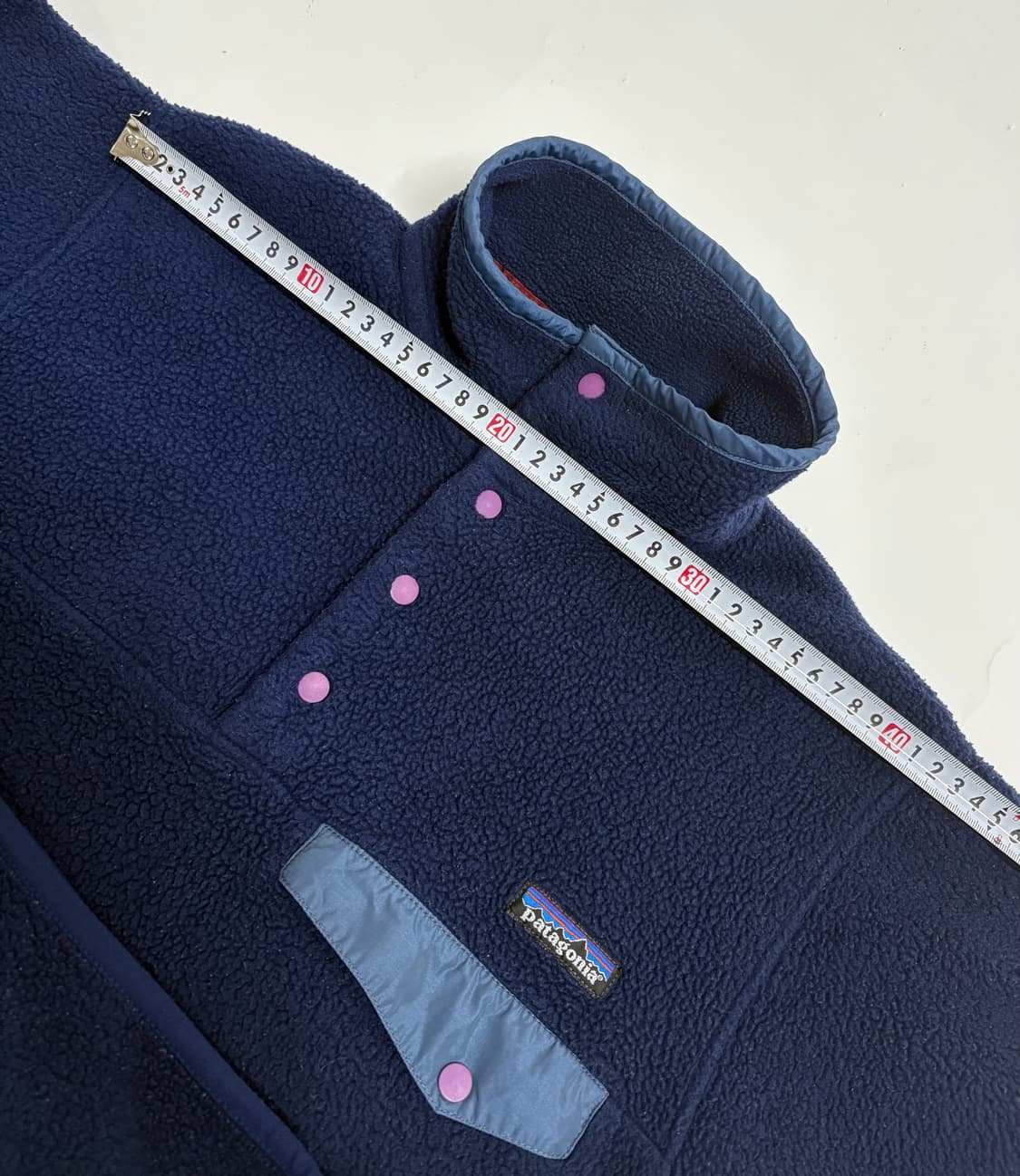 헤비모델)빈티지 파타고니아 신칠라스냅티 네이비 멘즈XS 상품이미지9