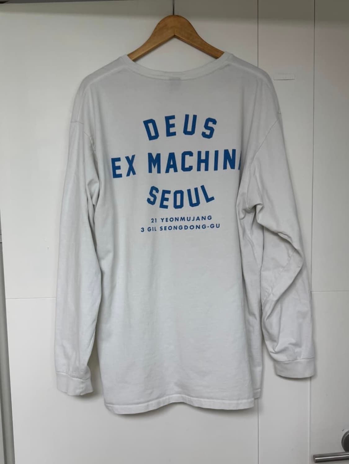 데우스 엑스 마키나 성수 미드나잇 블루 XL 롱슬리브 상품이미지3