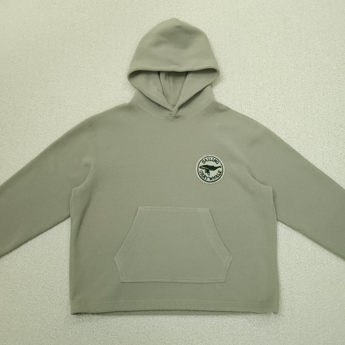 (XS)토마스모어 남자 부클 플리스 후드티 봄 가을 남녀공용 상품이미지6