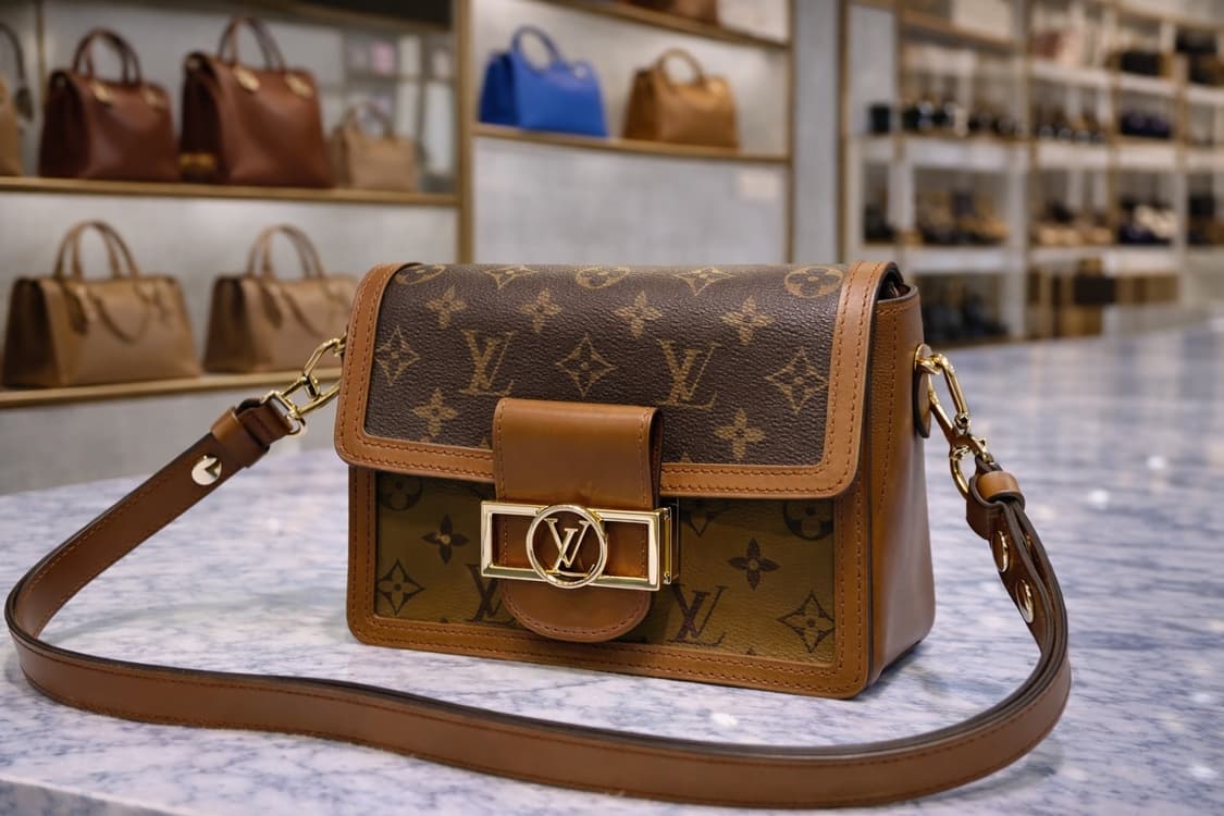 [S급] 루이비통 도핀 모노그램 리버스 미니 판매합니다!!! 상품이미지1