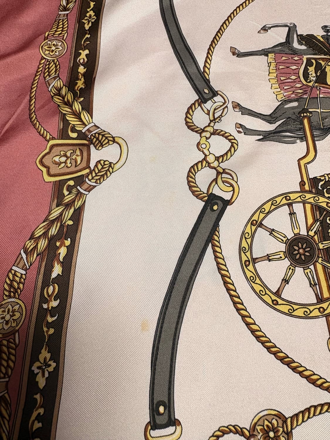 Felix Bühler 펠릭스 뷰흘러 빈티지 실크 스카프 상품이미지8