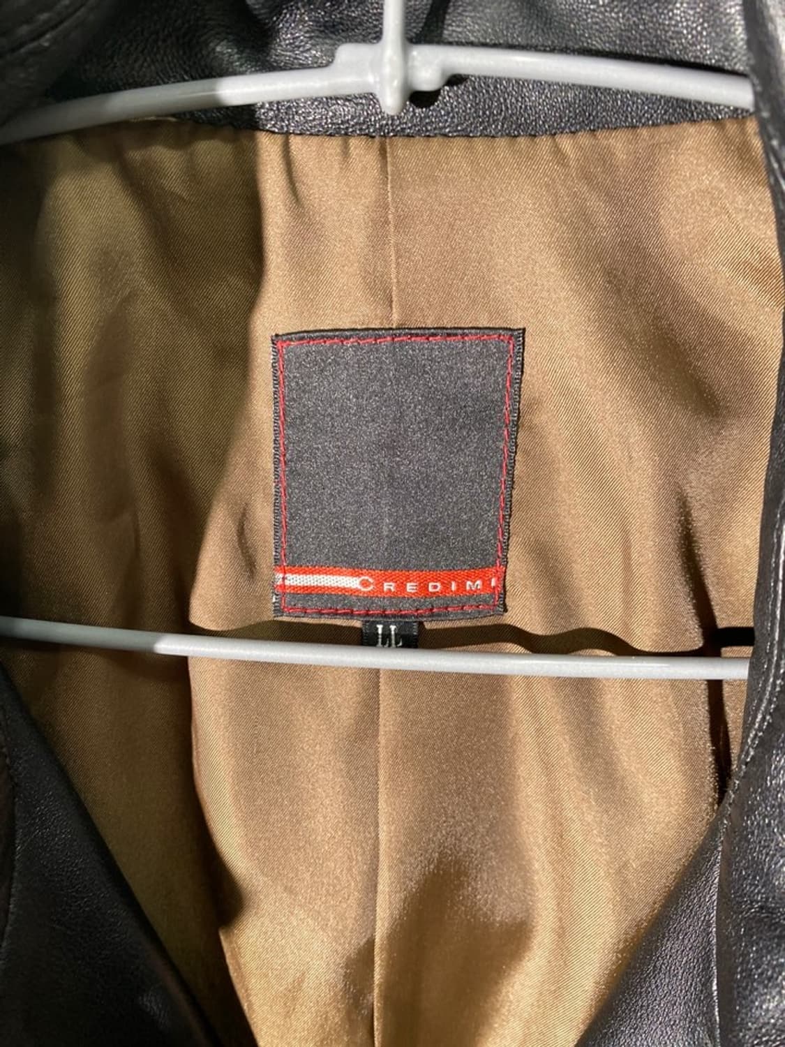 credimi 리얼 레더 코트 상품이미지4