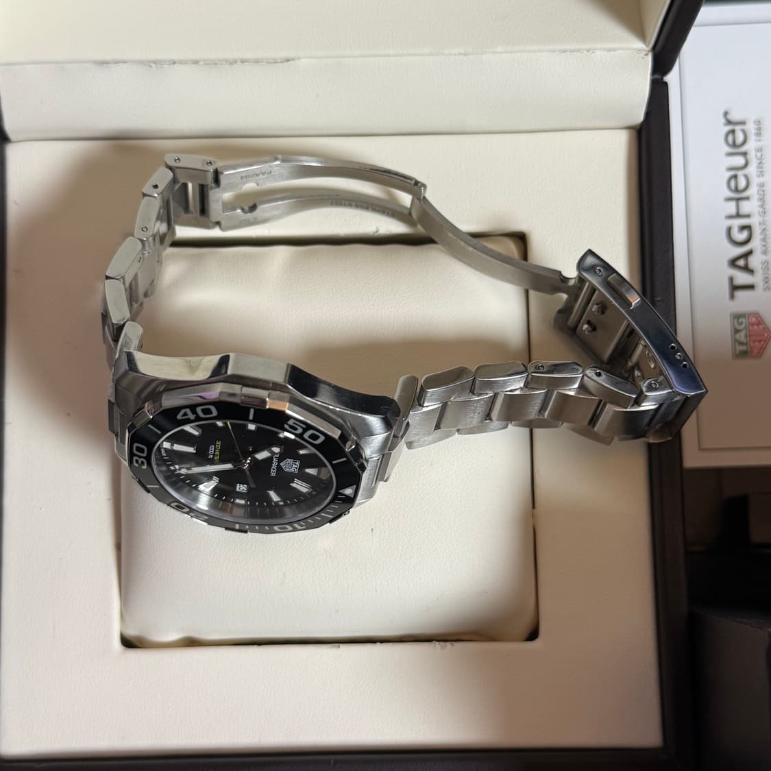 태그호이어 아쿠아레이서 쿼츠 검판 41mm 상품이미지3