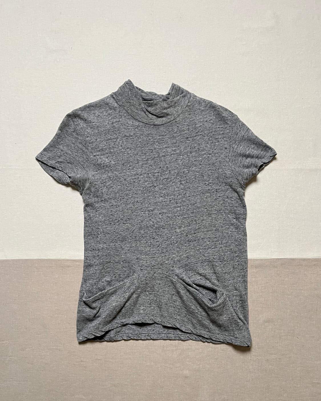 요지야마모토 모크넥 반팔 니트 티셔츠 Y’s yohji yamamoto 상품이미지4