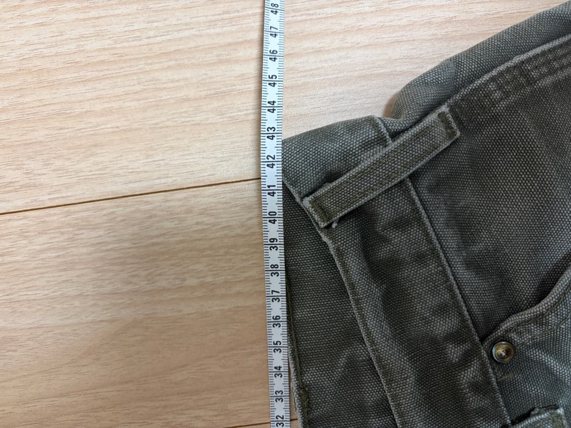 38*30) 칼하트 더블니 모스그린 상품이미지4