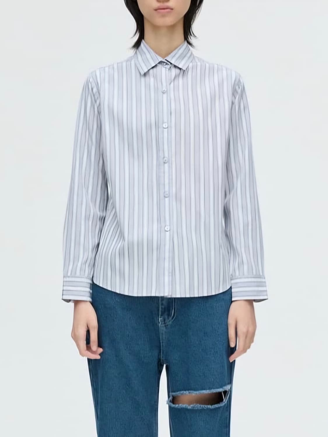 플리즈프로젝트 버튼 셔츠 상품이미지1