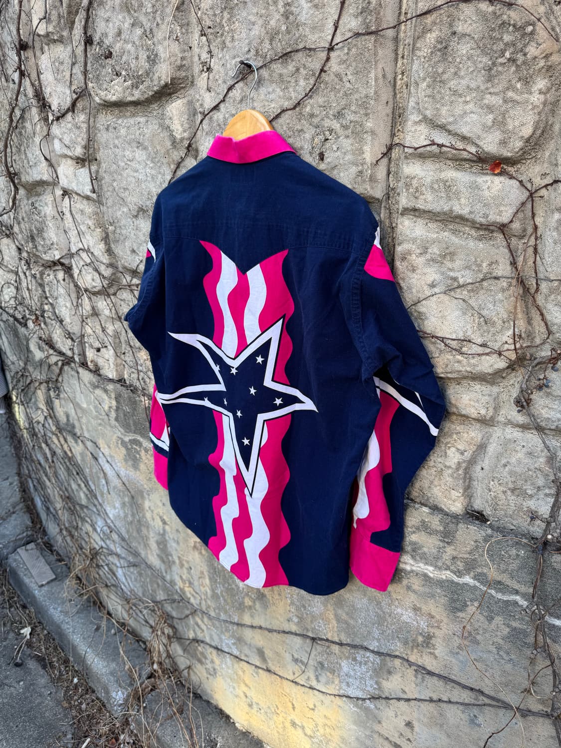 80s ruddock bros 빈티지 프린팅 웨스턴 셔츠 상품이미지4