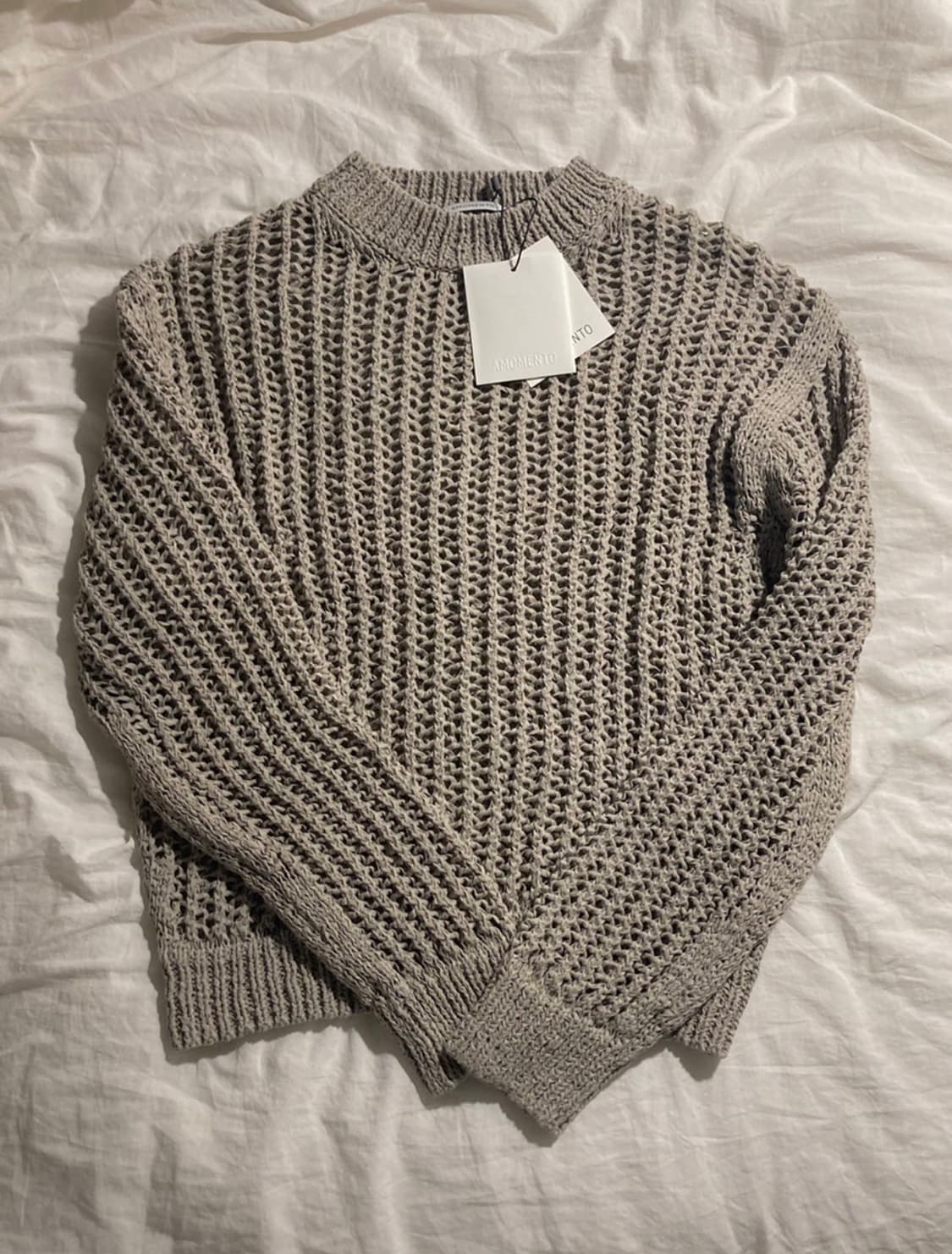 아모멘토 크로셰 풀오버 amomento crochet pullover 상품이미지2