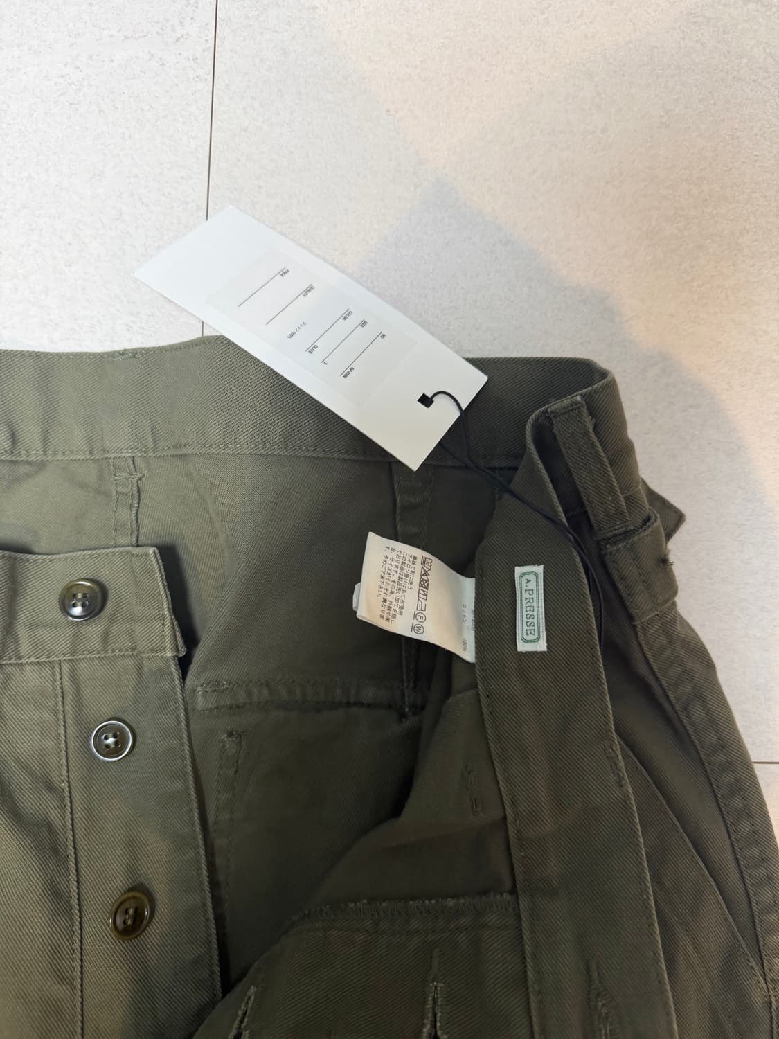아프레쎄 usaf hemmed 3사이즈 상품이미지2
