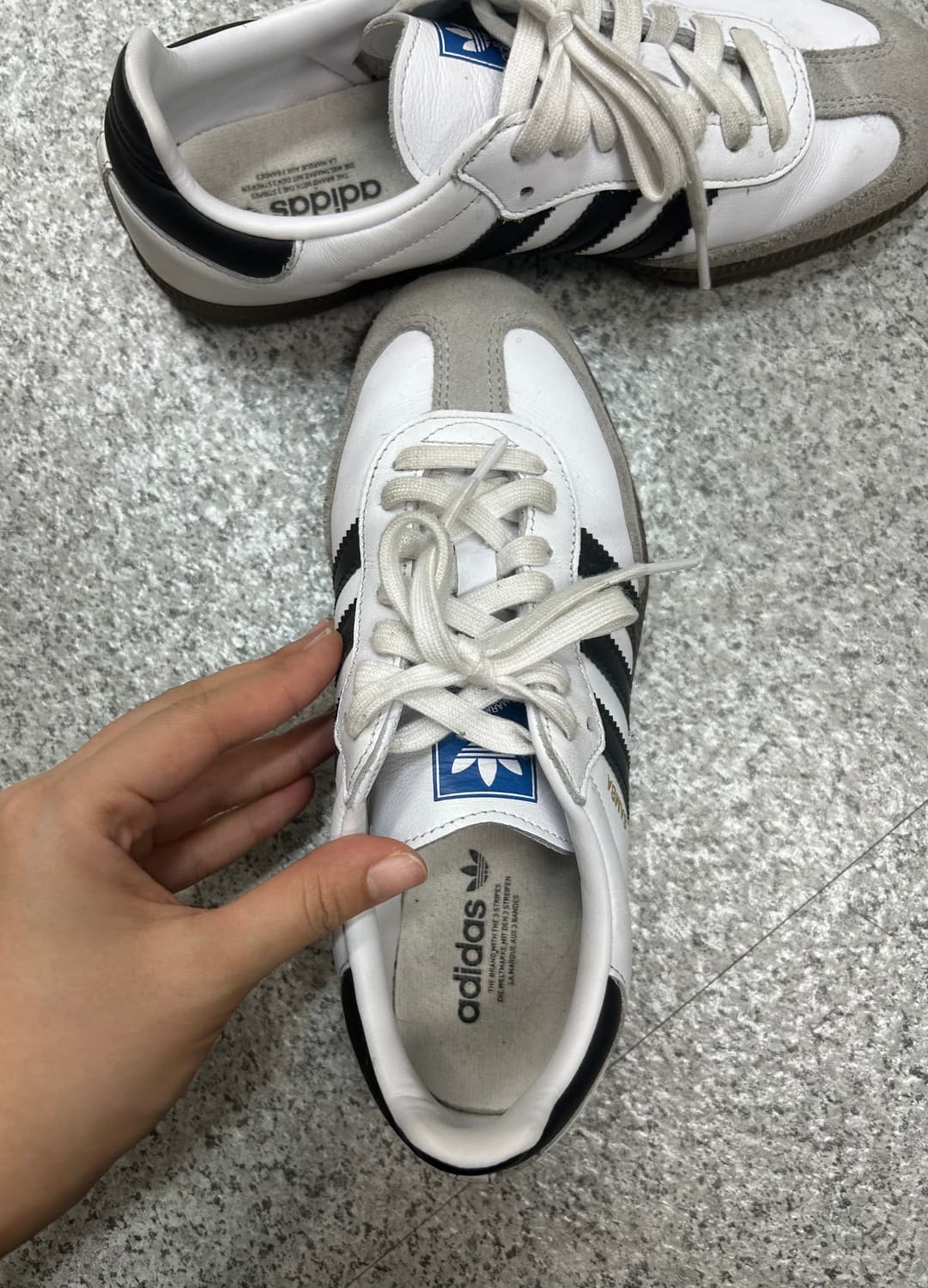 아디다스 삼바 OG 클라우드 240 상품이미지4