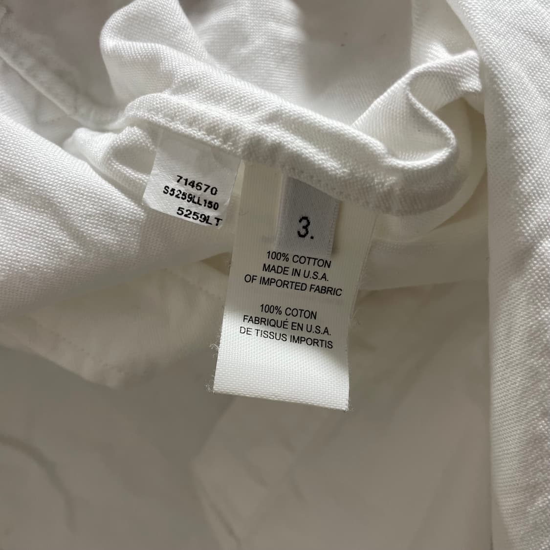 톰브라운/ 트리콜로 암밴드 화이트 셔츠/ 3 상품이미지9