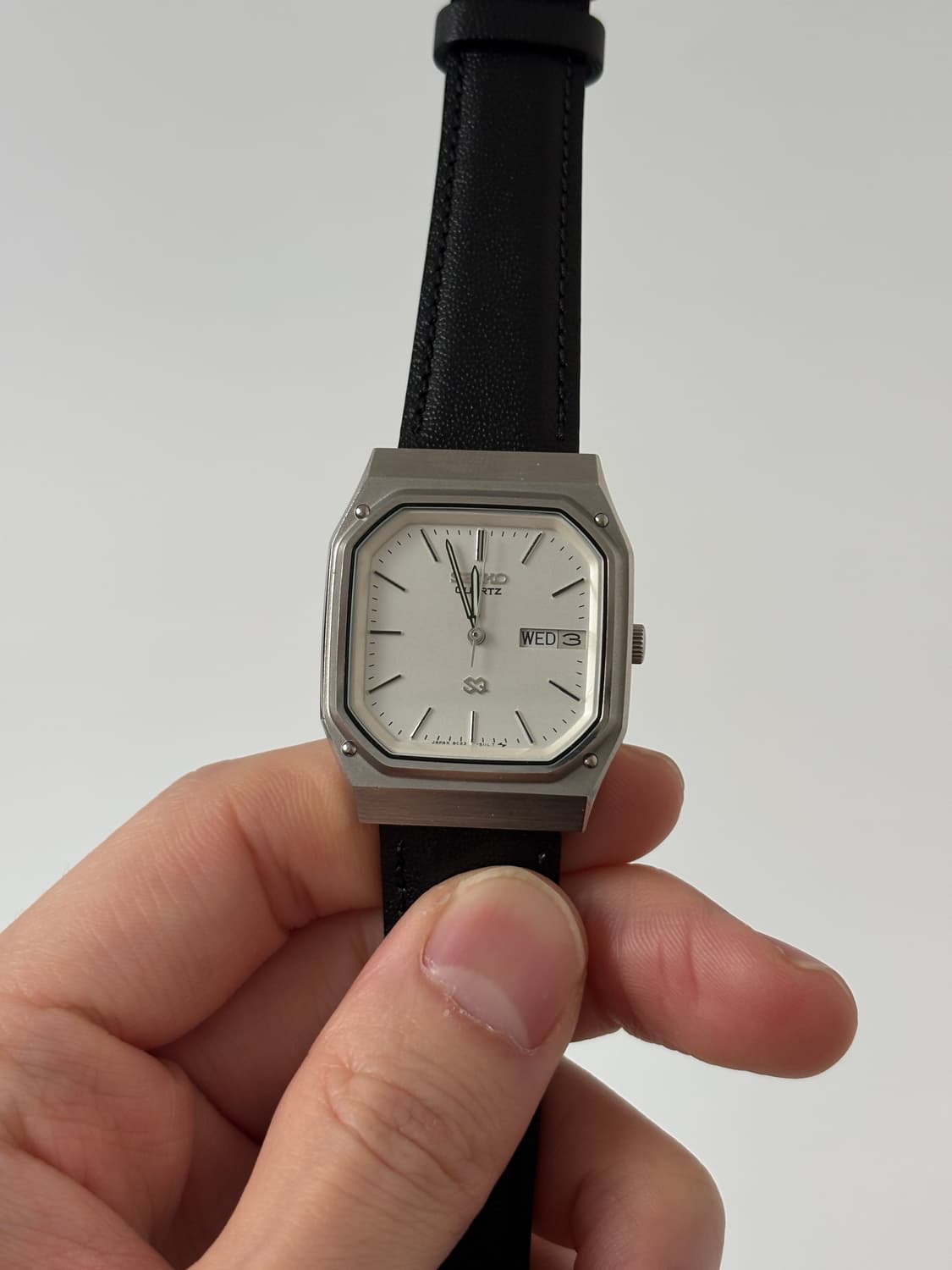 1980s SQ Silver Square Quartz  상품이미지3