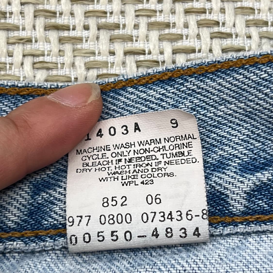 리바이스 550 데님팬츠 r2406 상품이미지8