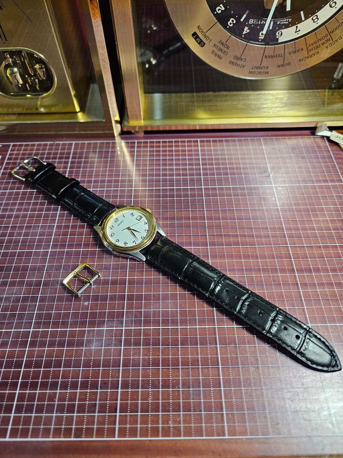 세이코 남성 빈티지 쿼츠 상품이미지5