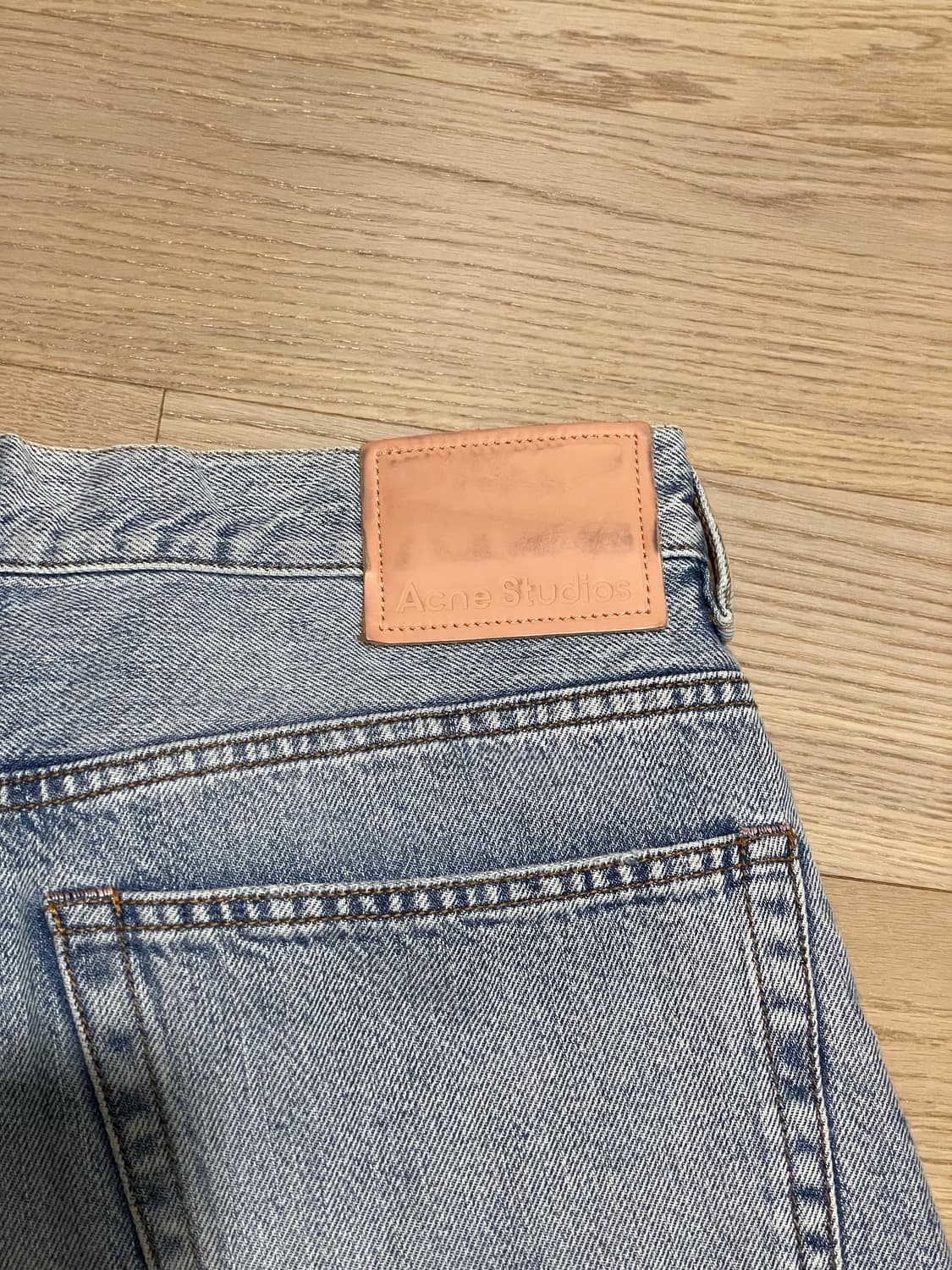 아크네 스튜디오 1989 데님 와이드 배기진 상품이미지8