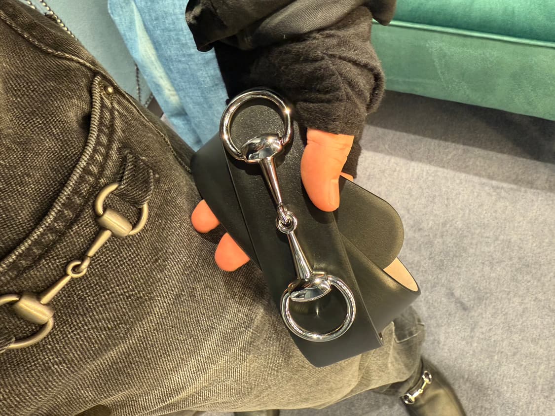 구찌 뎀나 홀스빗 1955 벨트 85 상품이미지3