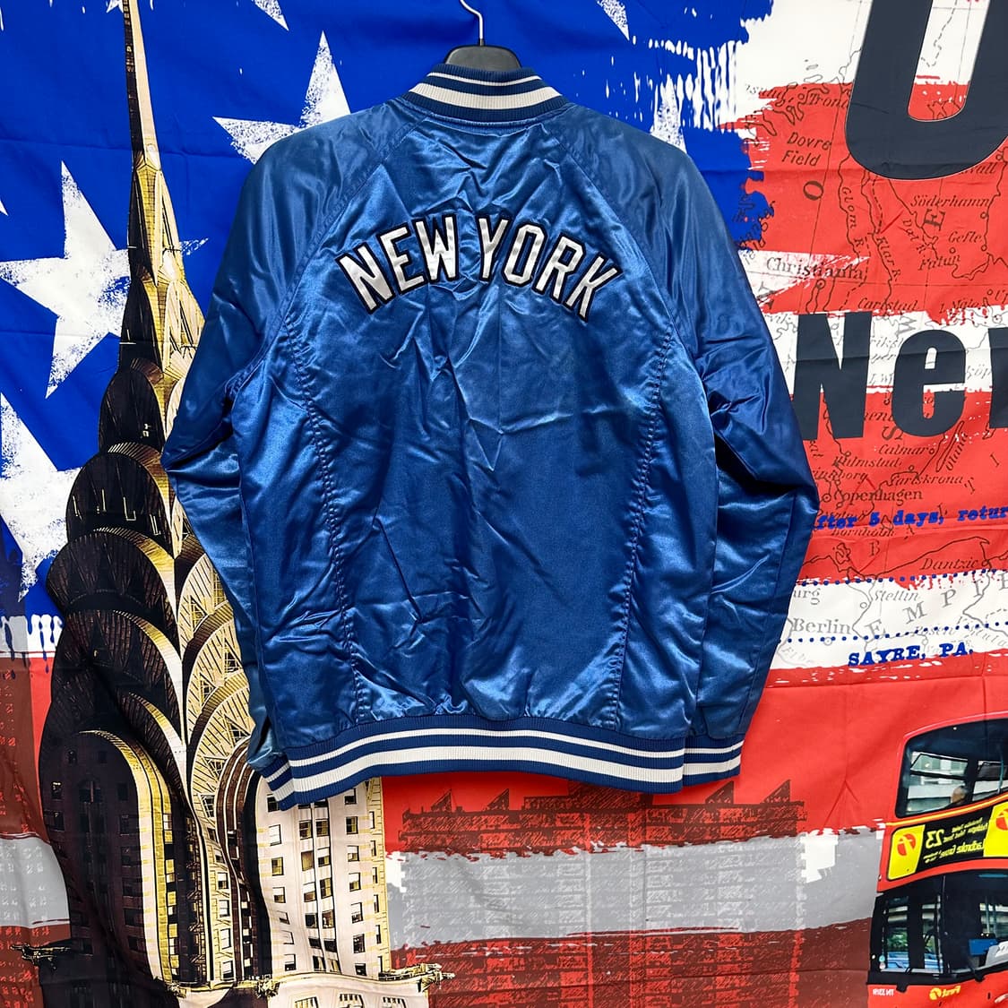 올드스쿨 뉴욕양키스 야구바시티점퍼자켓 L100 상품이미지4