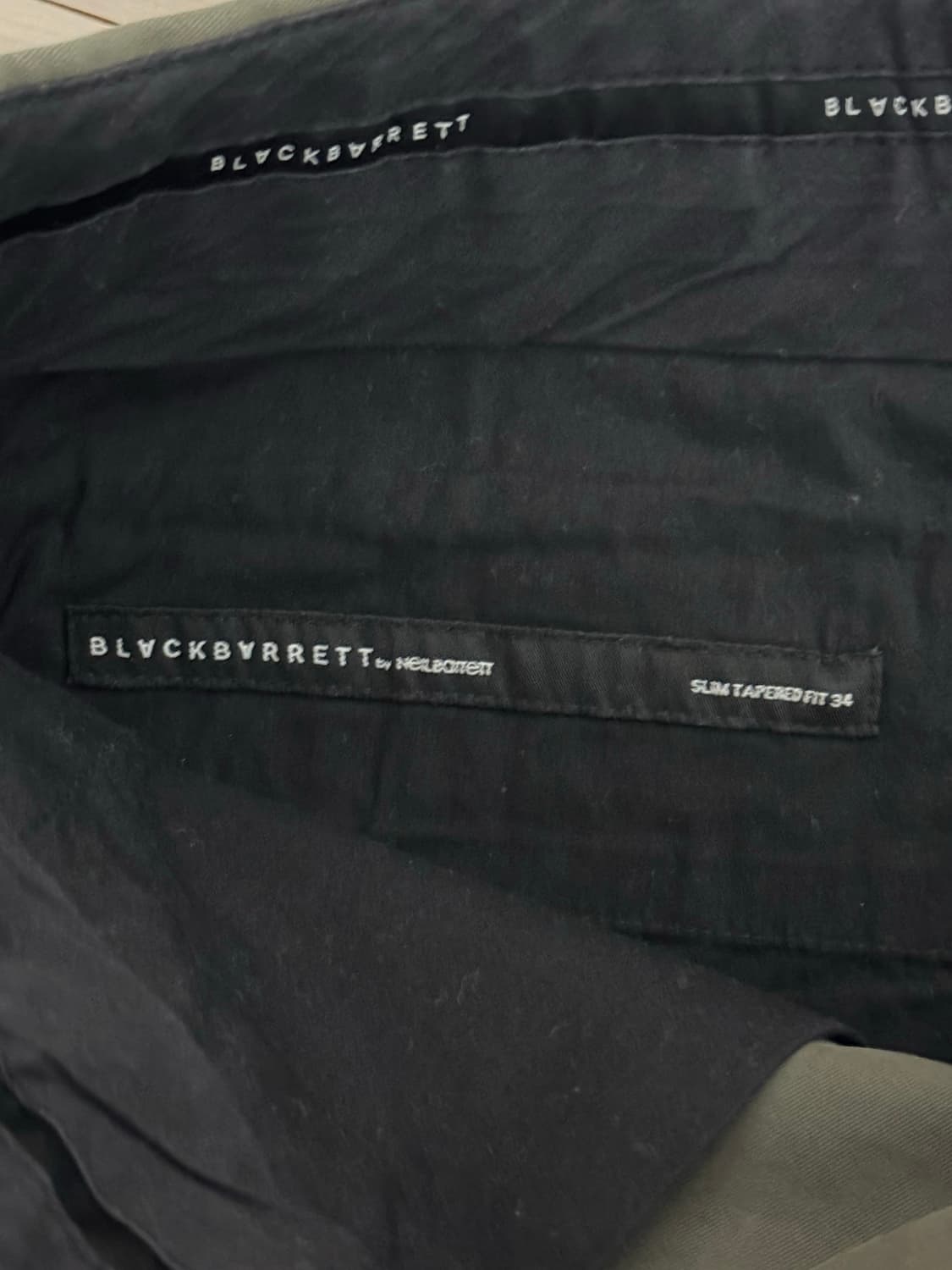 Black Barrett by Neil Barrettt 팬츠 카키 상품이미지3