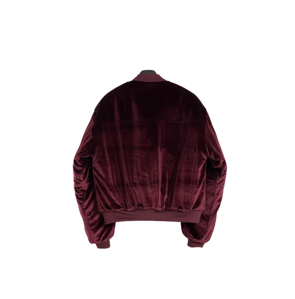 OMO service 벨벳 봄버 버건디 2사이즈 상품이미지2