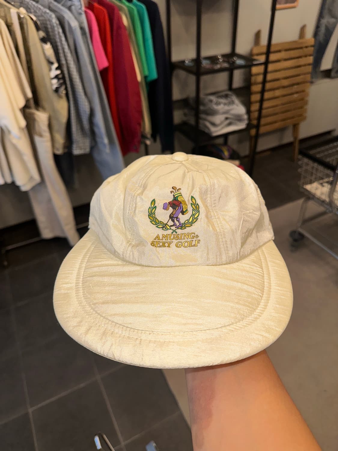 90’s A musing & Sexy Golf nylon longbill 상품이미지4