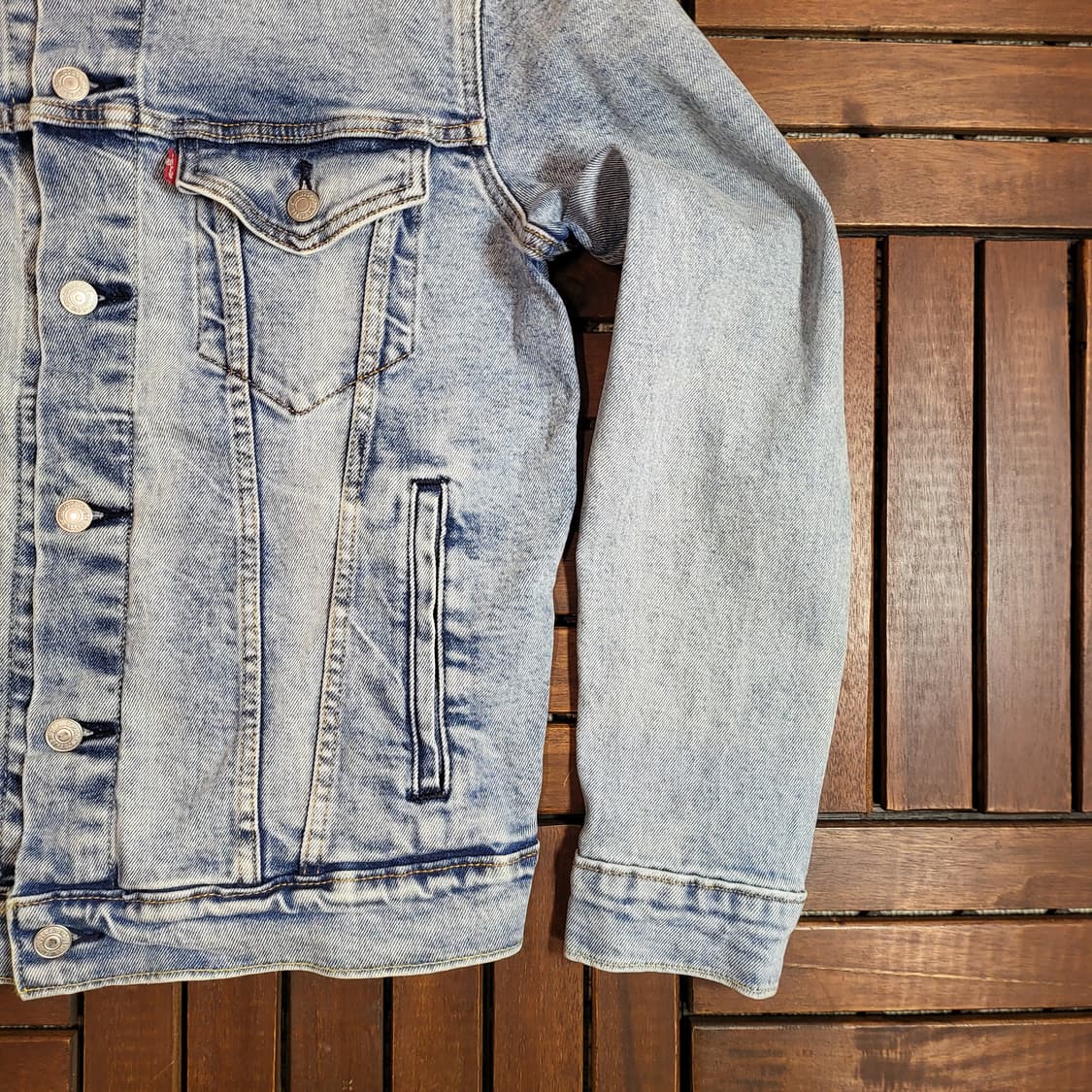 리바이스 데님 자켓 (S) 상품이미지6