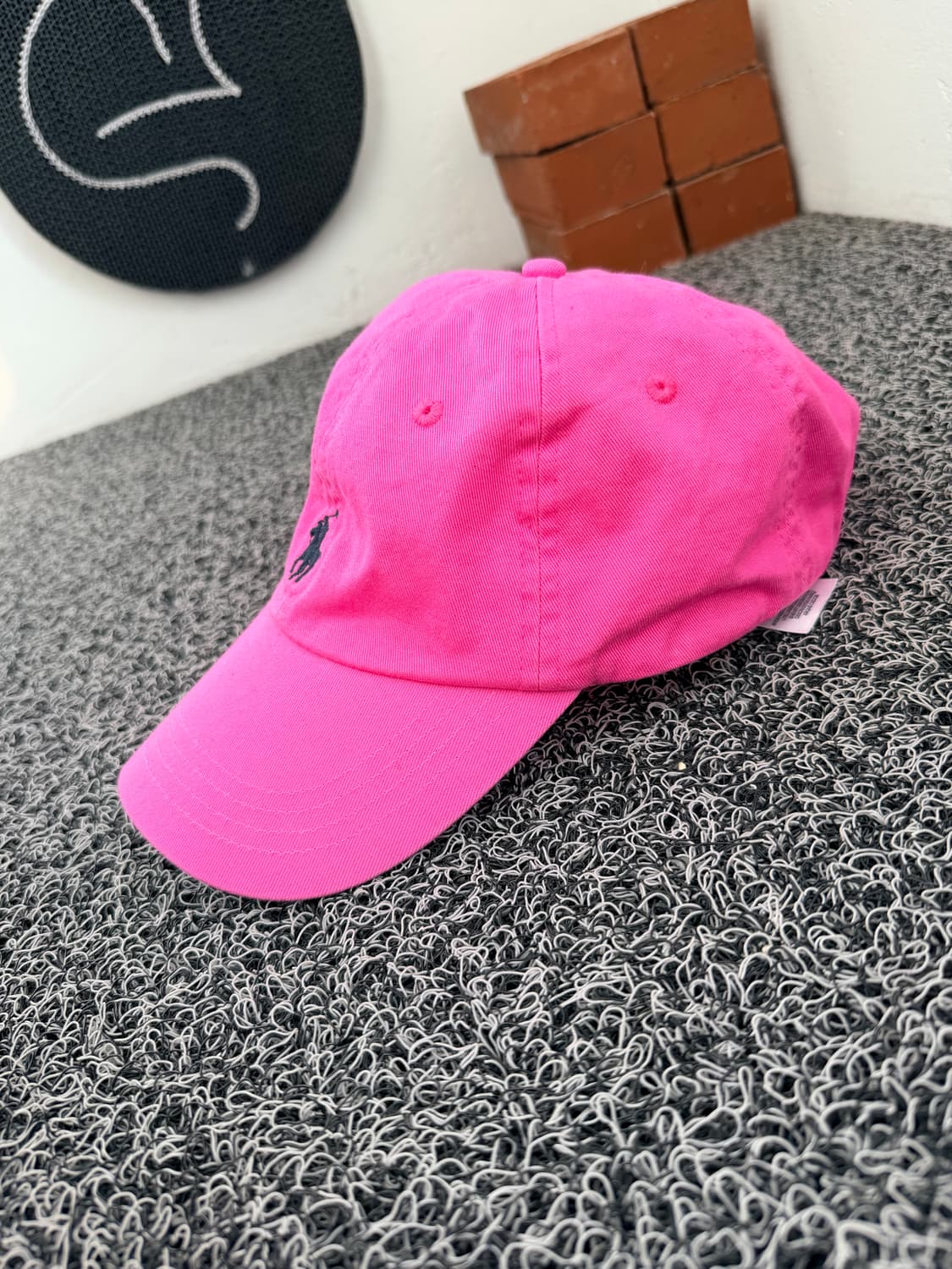 [Polo Ralph Lauren] 클래식 치노 코튼 볼캡 - 핑크 상품이미지2