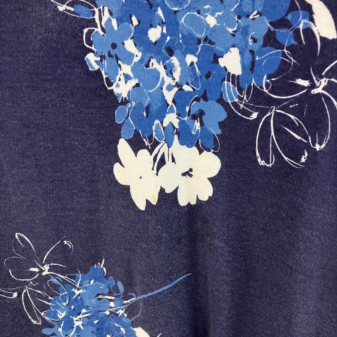 빈티지 오리엔탈 플라워 티셔츠 825 y2k 스트릿 모리 갸루 일본빈티지 상품이미지5