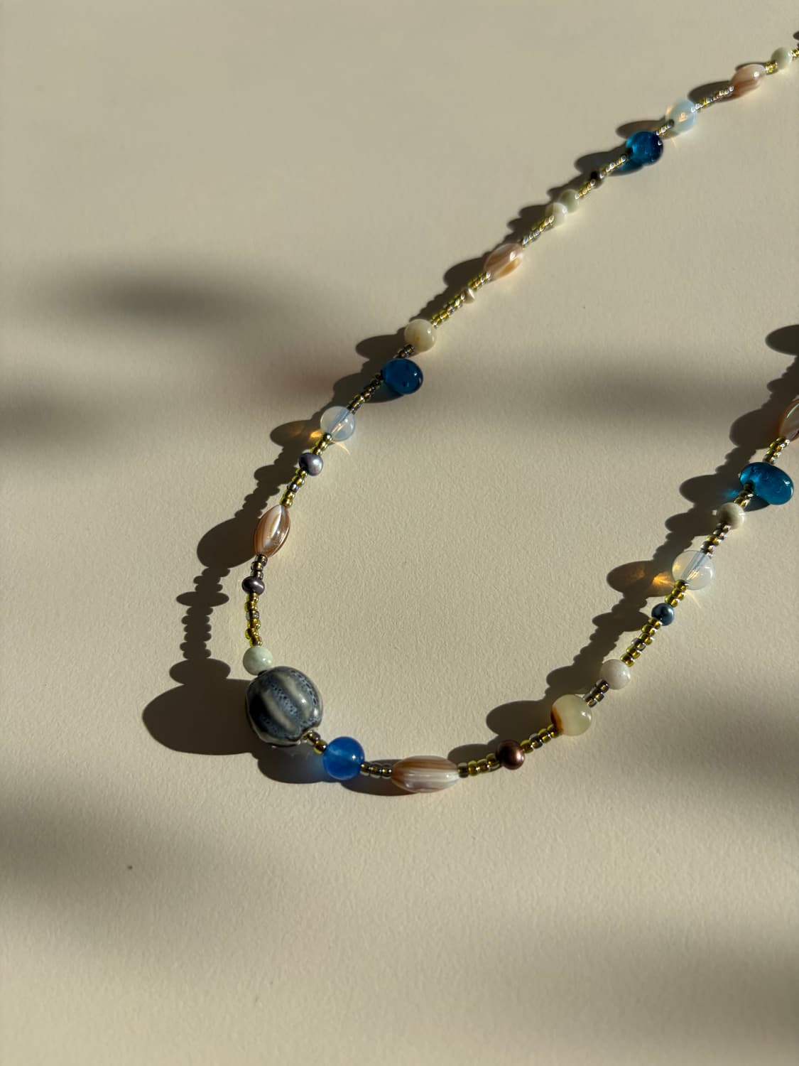 블루 보헤미안 목걸이 상품이미지5