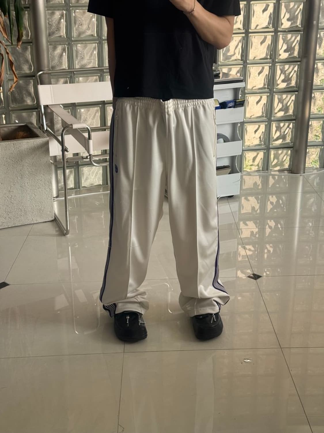 TRACK PANT POLYSMOOTH 니들스 트랙 팬츠 폴리스무스 상품이미지3