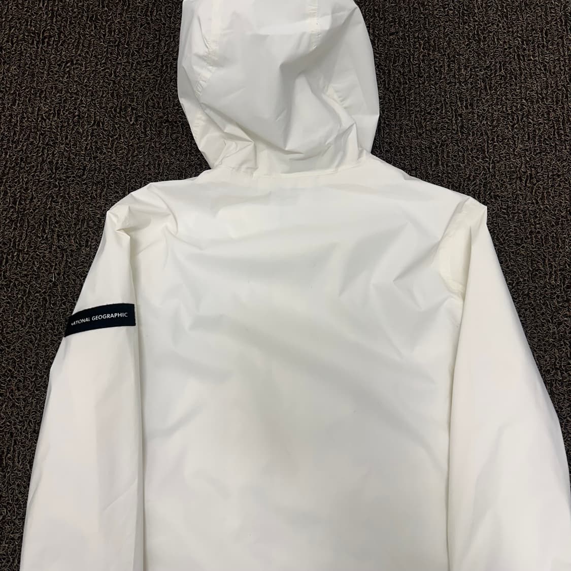 내셔널지오그래픽 바람막이 자켓 화이트 110(2XL) 상품이미지6