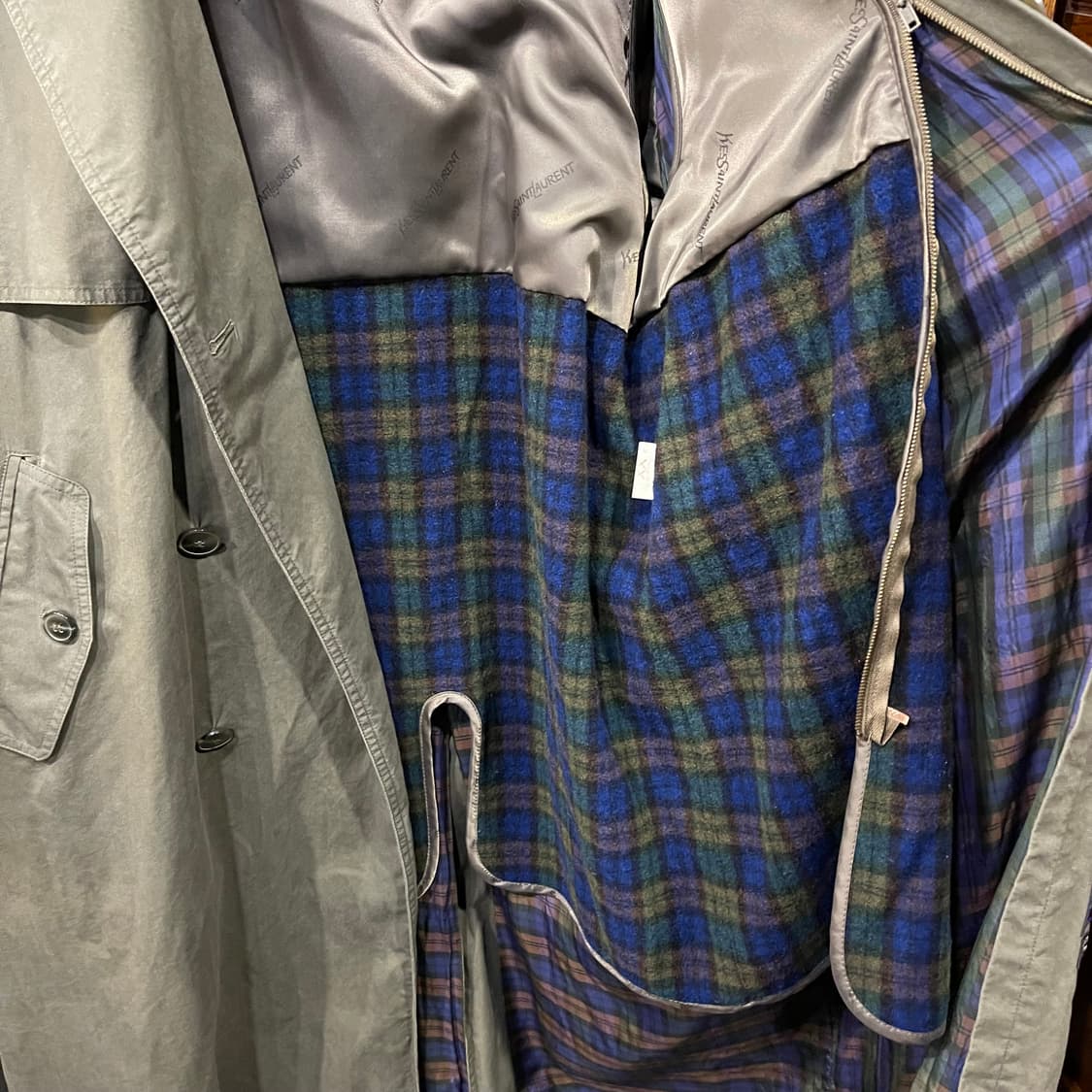 YSL 입생로랑 트렌치 롱 코트 상품이미지7