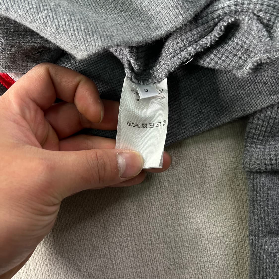 W 95 톰브라운 15f/w 와플 후드집업 상품이미지10